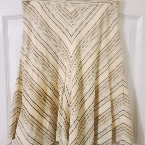 Banana Republic A-line linen skirt - Picture 4 of 5